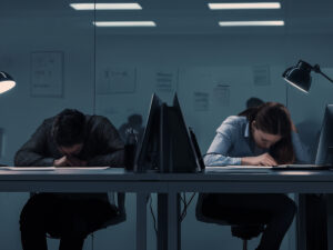 A diagram illustrating the role of AI Agents for Marketing in sales and marketing, focusing on automation and data-driven insights.